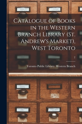 Libro Catalogue Of Books In The Western Branch Library (s...