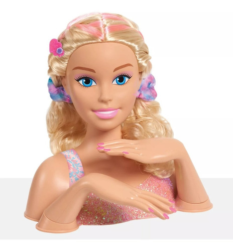 Barbie Tie-dye deluxe styling head/rubio Mattel