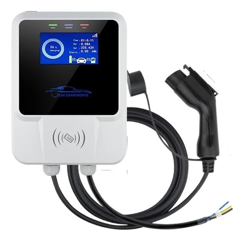 Tipo1 9kw 40a Con Enchufe Sae J1772 Para Coches Ev App+rfid