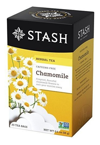 Caja De Tè Stash Tea Té De Hierbas De Manzanilla, 6 Cajas 