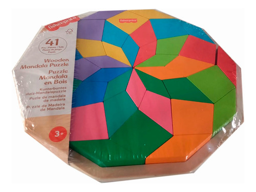 Rompecabezas Madera Fisher Price Geométrico Mandala