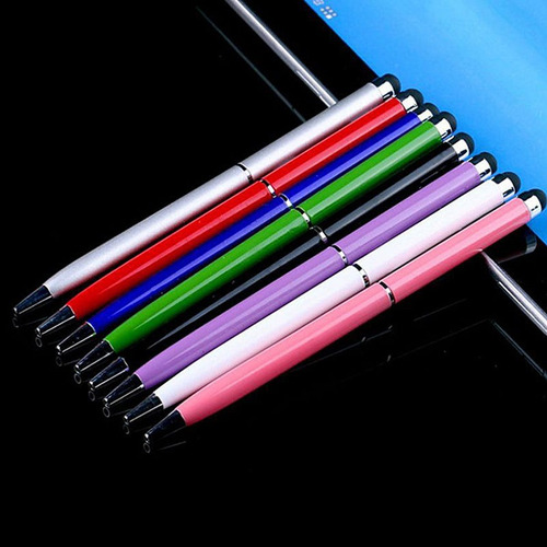 2 In1 Táctil Bolígrafo Stylus Tablet iPad iPhone Samsung