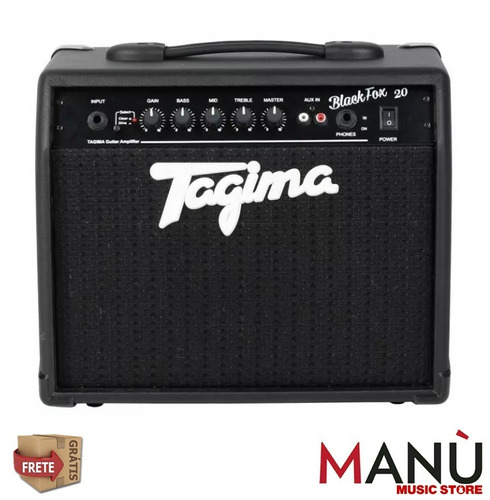 Cubo Amplificador Guitarra Tagima Black Fox20 Fox 20 Fox-20