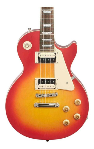Imagen 4 de 5 de Guitarra eléctrica Epiphone Modern Collection Les Paul Classic de caoba heritage cherry sunburst desgastado con diapasón de laurel indio