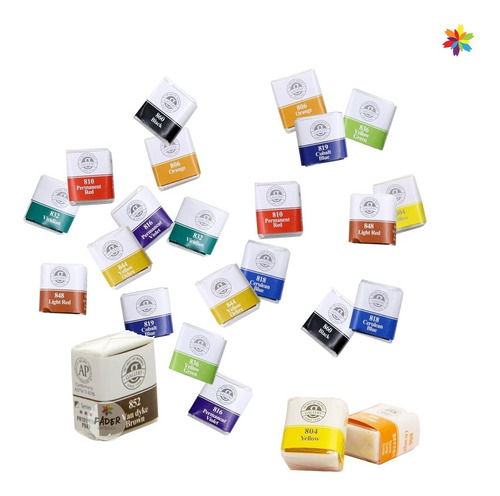 Pastillas Sueltas Acuarelas Profesionales Mungyo