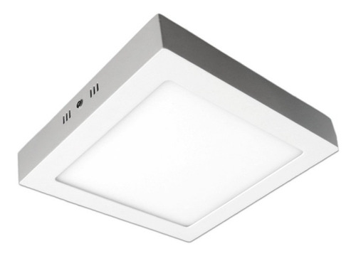 Plafon Superficial Led 18w Cuadrado Sica Luz Fria