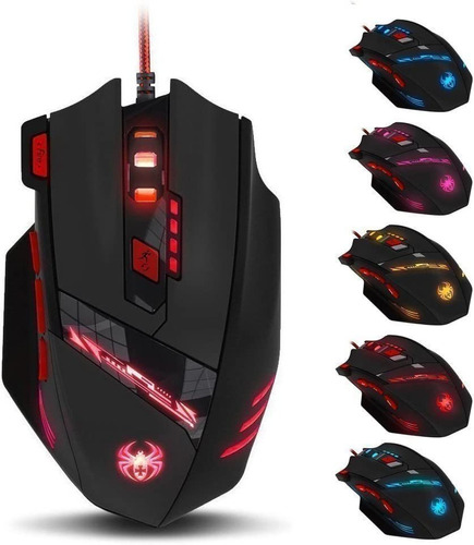 Mouse Led 9200 Ppp Para Juegos De Pc/portatil/mac