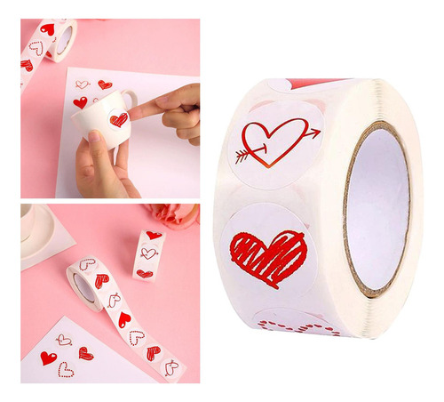 Calcomanías Del Día De San Valentín, Calcomanías De