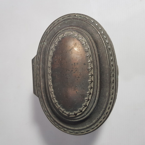Imagen 8 de 10 de Antiguo Cofre Alhajero Francés Metal Blanco Plat Mag 60057
