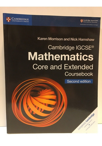 Cambridge Igcse Mathematics Core And Extended Coursebook 2nd