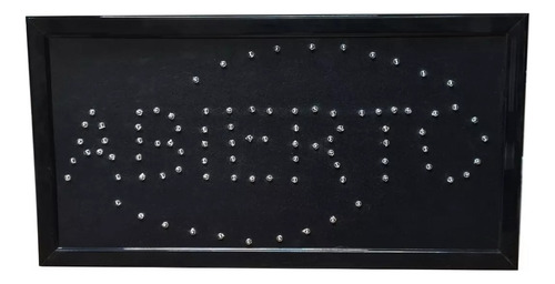 Cartel Led Brillante Atracción Visual (abierto) 220v