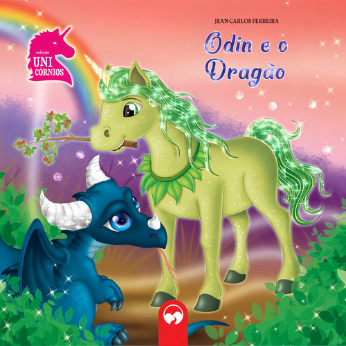 Odin e o Dragão: Literatura Encantada, de Ferreira, Jean Carlos. Literatura Unicórnios Editorial Editora Vale das Letras LTDA, capa mole em português, 2018