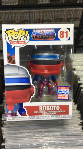 Funko Pop! Masters Of The Universe - Roboto #81 - Original