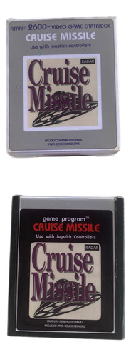 Atari 2600 Video Game Cartridge Jogo Cruise Missil