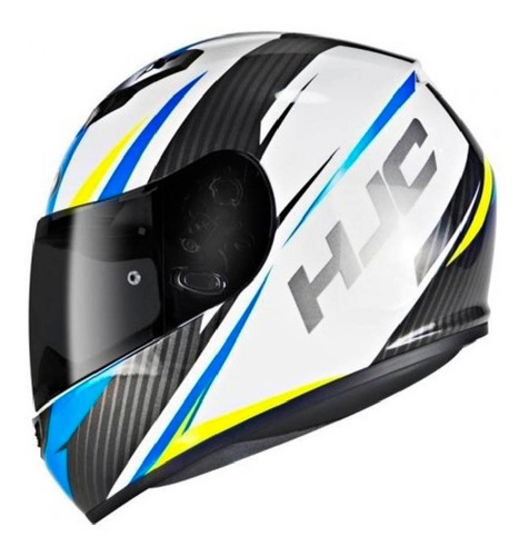 Casco Para Moto Hjc Cs15 Kane Certificado Acabado Fibra