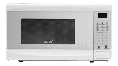 Horno Microondas Acros Blanco De 10 Niveles De Potencia 