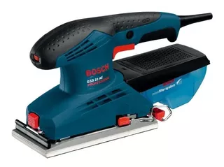 Lijadora profesional orbital Bosch Professional GSS 23 AE con sistema velcro azul 190W 220V