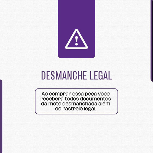 Aranha Do Farol Fan 125 2000, 2001, 2002, 2003, 2004, 2005 (Usado)