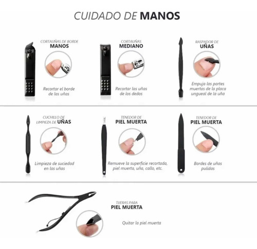 Set De Manicure Y Pedicure 23 En 1