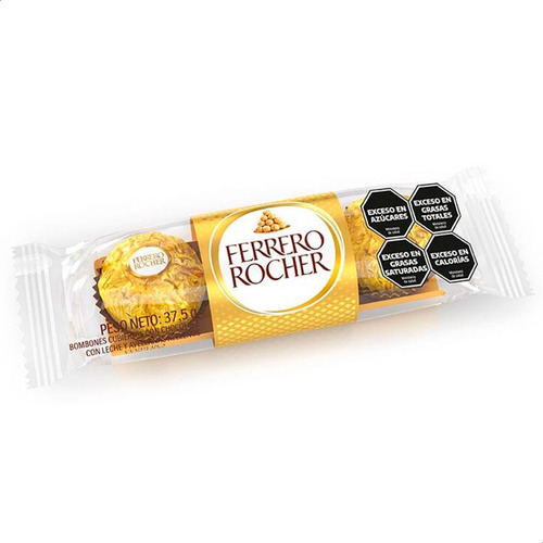 Caja Bombones Ferrero Rocher Avellana Y Chocolate Pack