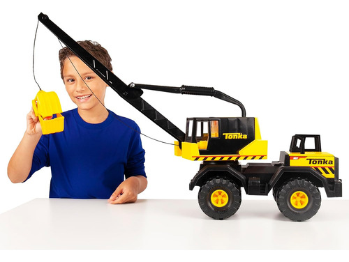 Tonka - Steel Classics Mighty Crane - Frustration Free Pa...