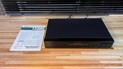 Amplificador Teac A-x5030 + Sintonizador T-x3000!!!! Tbaudio Negro (Usado)