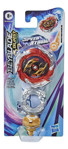 Beyblade Burst - Brave Roktavor R6 - Speed Storm - Hasbro Color Rojo