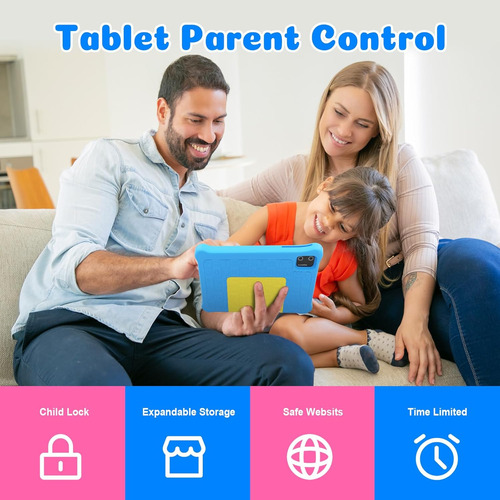 Kids Tablet 7 Pulgadas, Android 13 Tablet Para Niños Quad...