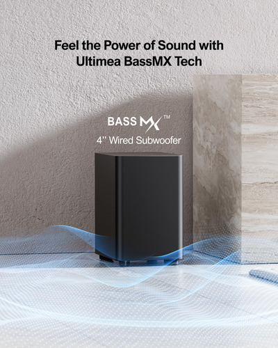 Barra De Sonido Ultimea 5.1ch Atmos, Sistema De Sonido Envol