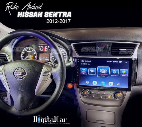 Radio Pantalla Android Nissan Sentra 2012/17