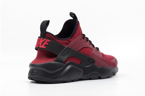 Zapatillas Hombre Mujer Nike Huarache Ultr Burdeo Sneakerbox | Mercado Libre