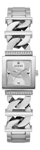 Reloj Para Dama Marca Guess Link Color De La Correa Plateado2