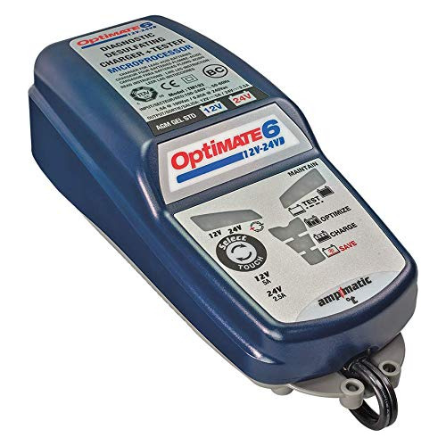 Tecmate Optimate 6 12v/24v, Tm-193, 8 Pasos 12v 5a / 24...