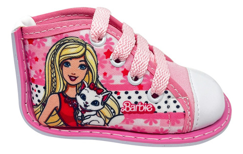 Zapato No Tuerce Tenis Estampado Niña Barbie