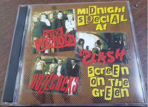 Sex Pistols The Clash Buzzcocks - Midnight Special Scree 2cd