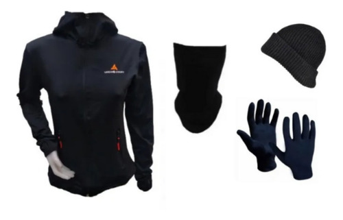 Combo Inv Term! Campera +gorro+cuello+guantes-6 Cuo