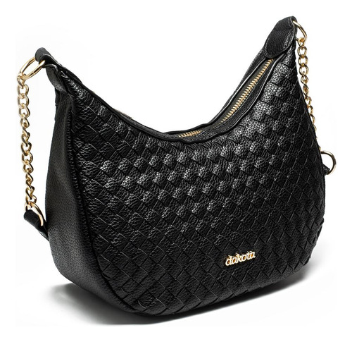 Bolsa Dakota Transversal Dk165 Cor Preto