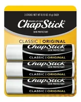 Comprar Kit Chapstick Classic On Lip Balm Stick Com 3 Unidades