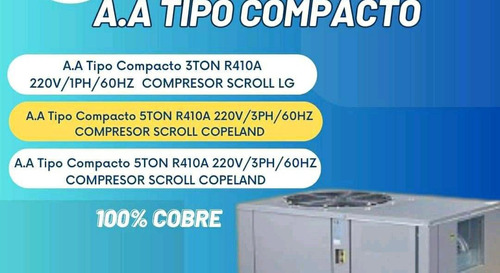 Aire Acondicionado Tipo Compacto 