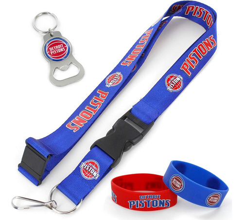 Conjunto De Regalo Lanyard Del Equipo De Nba, Llavero A...