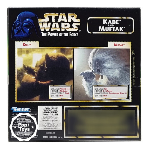 Outlet Ocdl - Kenner Star Wars - Mail Away - Kabe And Muftak