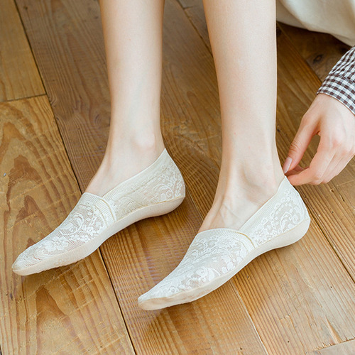 10 Pares Invisibles Encaje Protector Pies Calcetines