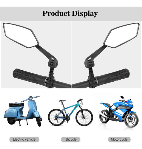 Espejo Retrovisor Sencillo For Vehículos Eléctricos Y .