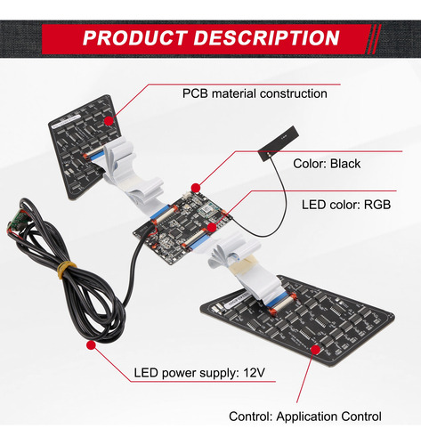 Panel De Pantalla Led Eye, Aplicación Inteligente, Programab