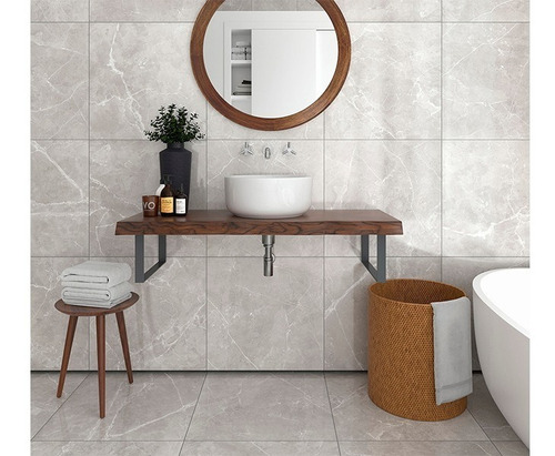 Porcellanato Suria Silver 57,7x57,7 1ra Cal Rect San Lorenzo