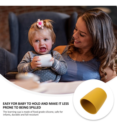 Taza De Silicona Para Comida Para Bebés, Taza De Aprendizaje