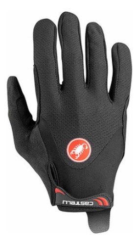 Castelli Arenberg Gel Lf - Guante Para Hombre, Color Negro,.