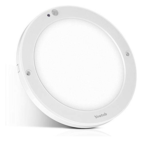 Luz De Techo Led Sensor De Movimiento 15w 1200lm Acceso...