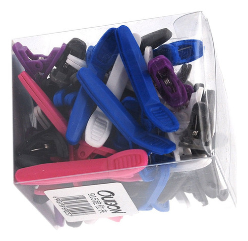 1 Caja/50 Pinzas Para El Pelo De Cocodrilo Con Forma De Pico