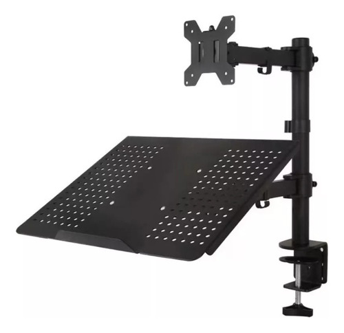 Soporte Monitor Y Notebook Brazo Articulado Escritorio
